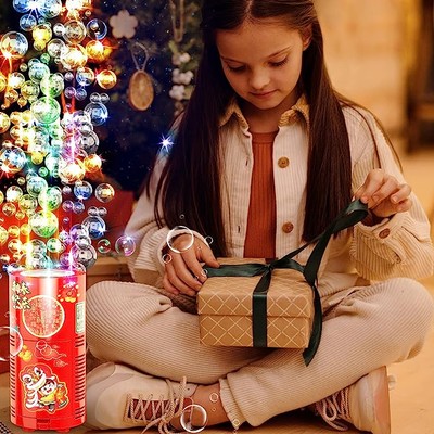 Fireworks Bubble Machine   LED Lights & Music, Fun Toy for Kids & Parties