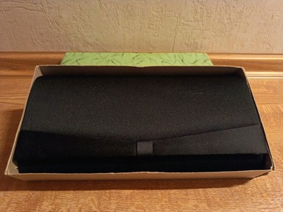 Clutch, Hand Tasche, Schwarz, Neu Original Karton / Incl. Kleiner Geldtasche