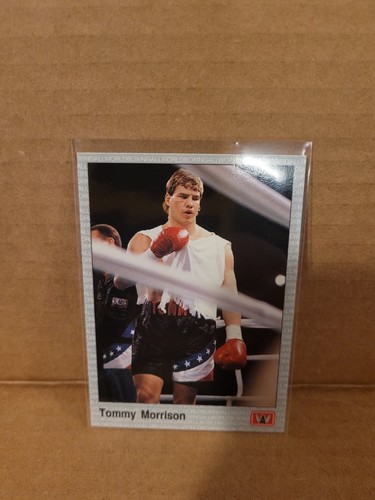 1991 Aw Sport Tommy Morrison Boxing Card - Bild 1 von 2