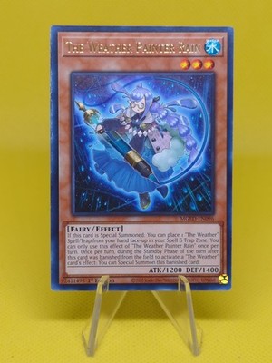 Yugioh - The Weather Thundery Canvas (MGED-EN100) - Rare 1st Edition
