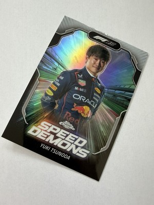 2025 Topps Chrome F1 Formula 1 Speed Demons Red Bull Racing Yuki Tsunoda SD-3