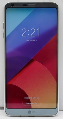 LG G6 32GB Ice Platinum Verizon UNLOCKED *USED/WIPED*