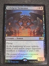 FOIL Indulgent Tormentor - #101-MTG-Magic 2015 (M15) Magic Gathering LP -- L45
