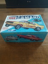 Model Products Corp 1969 Camaro Funny Car. Box Instructions And Parts