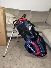 Taylormade Golf Bag Stand Carry Bag Brand New Red White Navy Waterprooof Cover