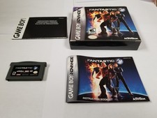 Fantastic 4 Nintendo Game Boy Advance gba complete