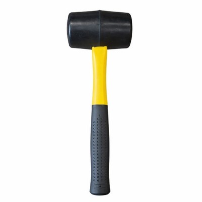 Gummihammer Schonhammer Hammer mit Fiberglasstiel 1000g