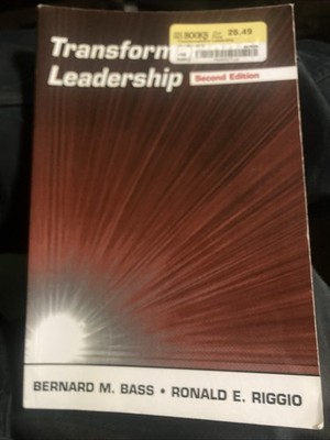 Transformational Leadership - Paperback By Bernard M. Bass - GOOD