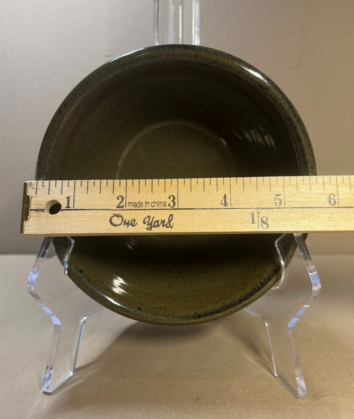 Jugtown Ware-North Carolina Southern Pottery 6" Cereal/Ice Cream Bowl P. Owens