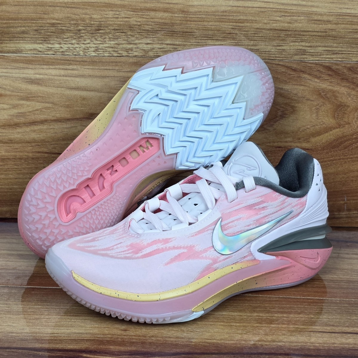 Nike Air Zoom GT Cut 2 Men’s Size 9 \'Pink Pearl\' Basketball Sneakers DJ6015-602 Nike Air Zoom GT Cut 2  main image 2