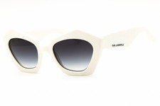 KARL LAGERFELD KL6199S-105-53 Sunglasses Frame Size 53mm 140mm 21mm WHITE Women