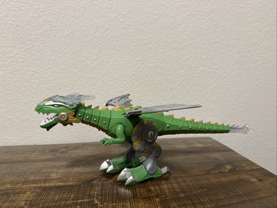 Green Dragon 19'' long Interactive Roars Walks Eyes Light 