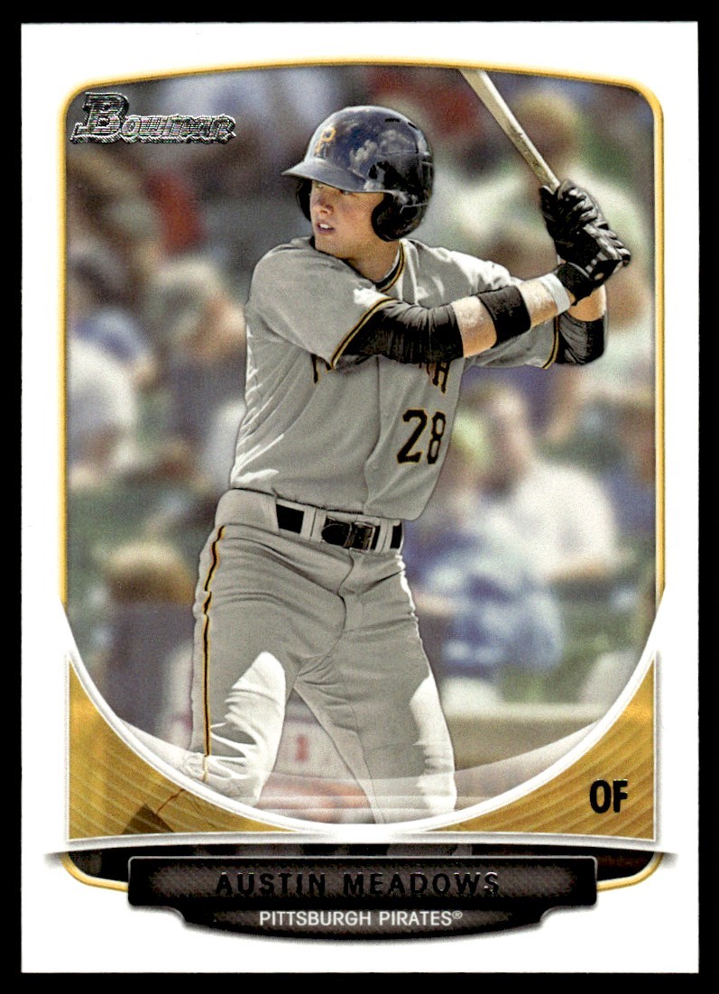 2013 Bowman Draft Picks & Prospects Austin Meadows Pittsburgh Pirates #BDPP5