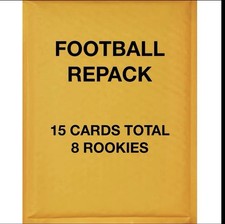 Panini NFL Football Repack Lot 15 Cards 8 Rookies (Autograph?) no grantee hits