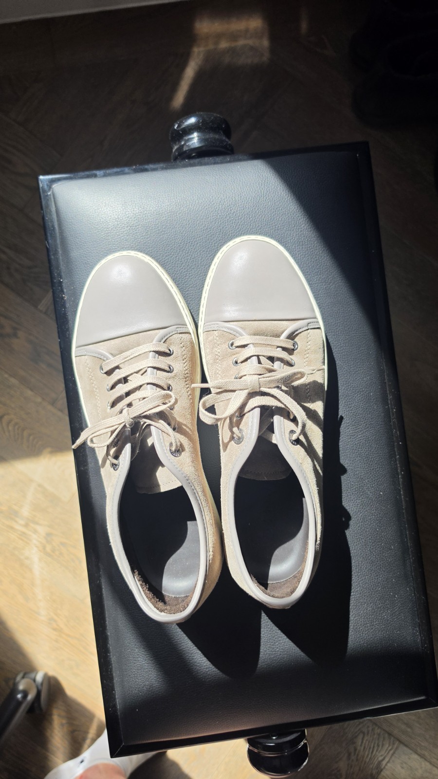 Lanvin Men DBB1 sneakers Beige Suede - RRP £490 image 5