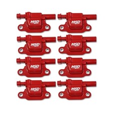 82668 Msd Ignition Coil - Blaster Series - Gen V Gdi Engine - Red - 8-pack -