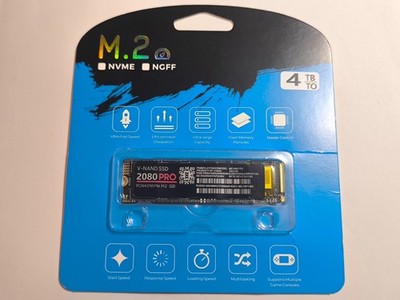V-Nand SSD 990 Pro, 4 TB, PCle4.0 NVMe M.2, MZ-V8P1TO - Neu versiegelt