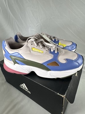 Adidas Falcon W Womens 9 Ice Purple Blue Green Pink Sneakers F97446 New Box
