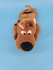 Vtg Warner Brothers Cartoon Network-Scooby Doo Laying Down-Plush Bean Bag Brown
