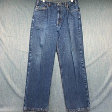 Levi's 550 Men's Jeans Size 36x30 Blue Denim Vintage Relaxed Fit Workwear Cotton