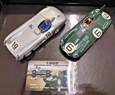 Scalextric C3058 1955 Mercedes Benz Jaguar Twin Pack  1/32 Scale  Slot Car NEW