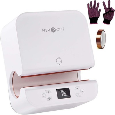 HTVRONT Auto Tumbler Heat Press Machine - Mug Heat Press Heat Up Fast  Even,
