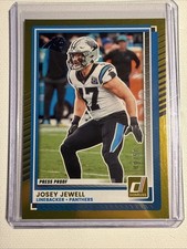 2025 PANINI DONRUSS 269 JOSEY JEWELL PRESS PROOF GOLD 49/50