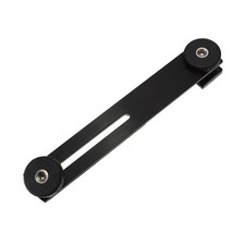 Dual Flash Bracket Tripod Mount for 1/4" Screw Video Light Stand Flashlight