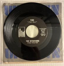 INTENTIONS TIME COOL SUMMER NIGHT 710 UPTOWN 45 RPM 7" Northern Soul Vinyl