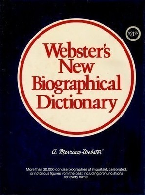 Merriam-Webster's Biographical Dictionary By Merriam-Webster. 97