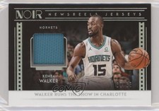 2018-19 Panini Noir Newsreels Jerseys 60/65 Kemba Walker #NJ-KWK 1c2z
