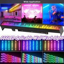 180W Splicable RGB 666LED Wall Wash Light Strobe DMX Stage Beam Light Light DJ
