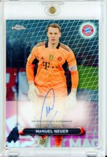 2021-22 Topps Bayern Munchen Chrome Set MANUEL NEUER Black AUTO Autograph 12/15