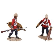 20167 - "Clearing The Yard" Set No.3 - Zulu Wars - W Britain