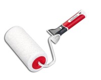 5 X Clever Diamond Farbroller Wallstar 18Cm, Ultralight, FüR Glatte UntergrüNde