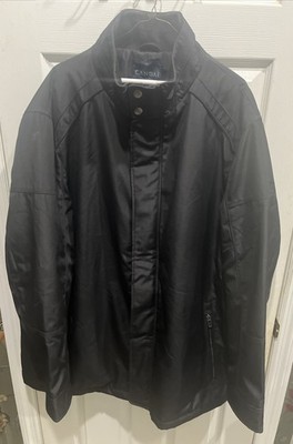 Canda C & A Coat Jacket Mens 3XL Black Full Zipper