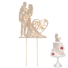 Topper per torta nuziale plugin sposo matrimonio doccia nuziale topper per cupcake