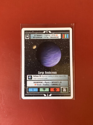 Star Trek CCG Introductory 2 Player Game 1995 WB Beta CARGO RENDEZVOUS