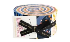 Woodland Jelly Roll® RS1080JR Ruby Star Precut 100% cotton fabric quilt strips