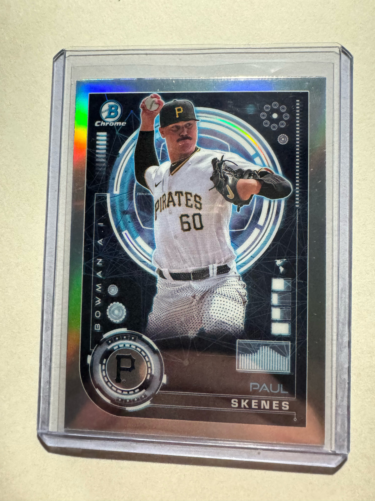 Paul Skenes #BAI-15 - 2024 Bowman - Bowman AI (Rookie Card)
