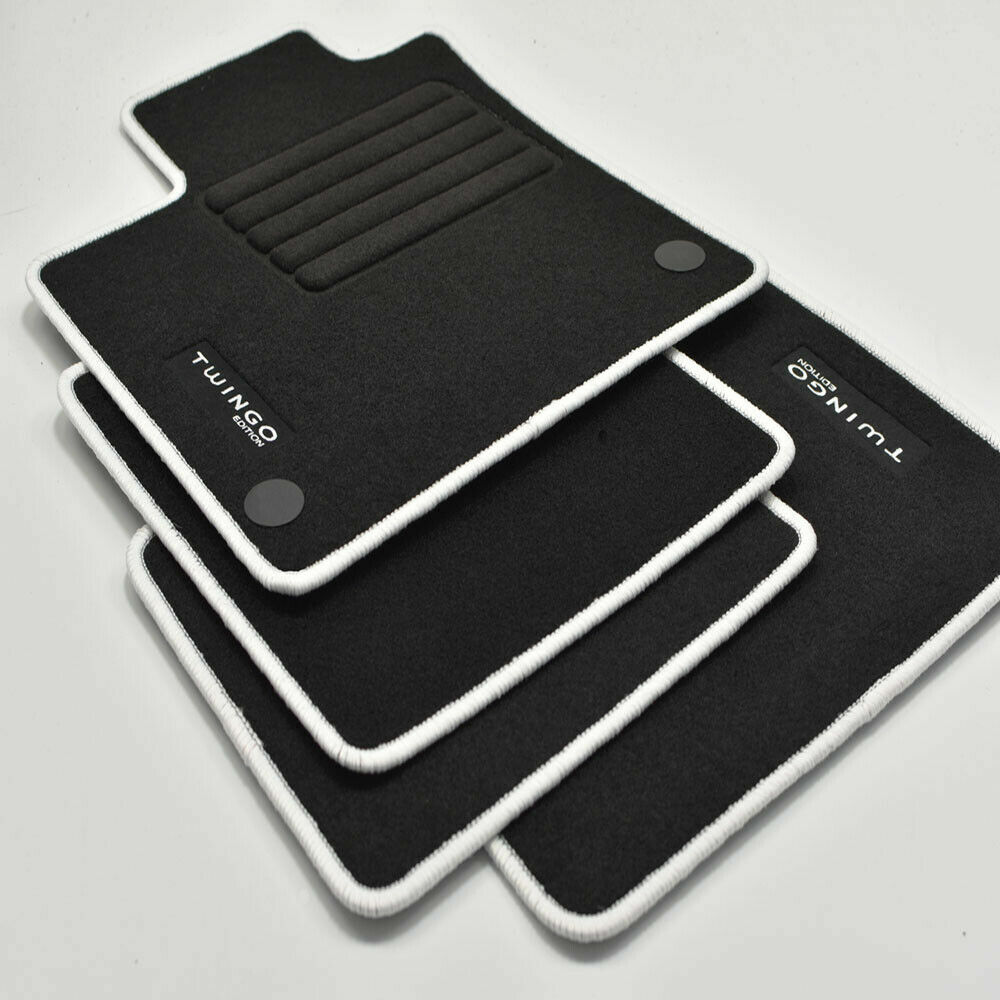 M MOTOS Tapis Voiture En Velours Standard Pour Renault Twingo