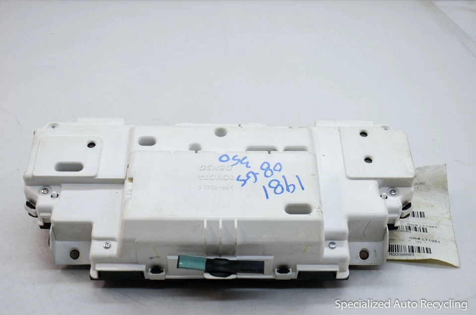 Velocímetro de cuadro de instrumentos Lexus GS430 GS300 GS350 2006 2007 2008 2009 Foto 2 de 4