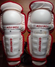 WinnWell Super Pro hockey leg shin pads referee coach costume cosplay Messier NY