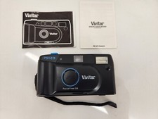 Working Vivitar PS 1-2-3 Camera Focus Free / DX Compact Point N Shoot, Manual