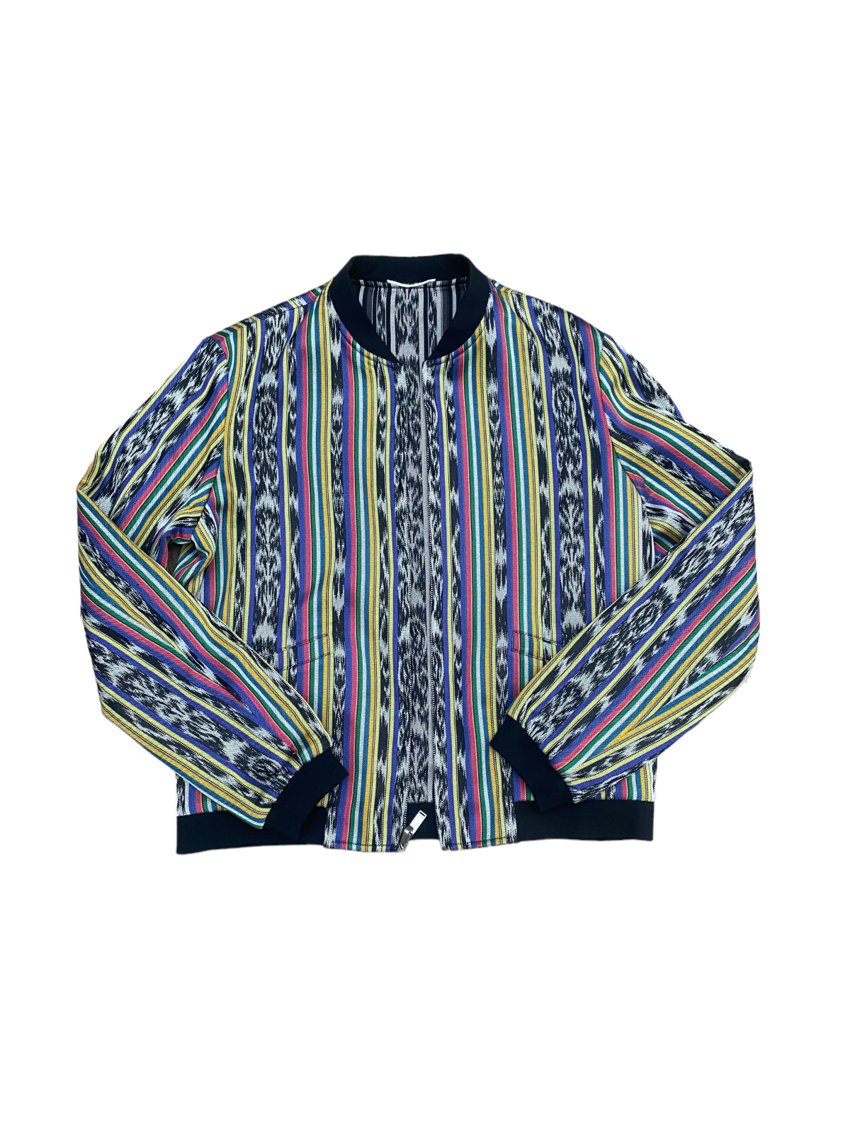 Giacca bomber reversibile Saint Laurent Paris SS 2018 taglia 52 adatta da M a L