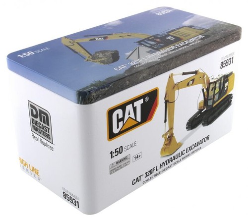 ,DIECAST MASTERS, Excavadora de cadenas CATERPILLAR CAT 320F L con conductor ... - Imagen 8 de 8