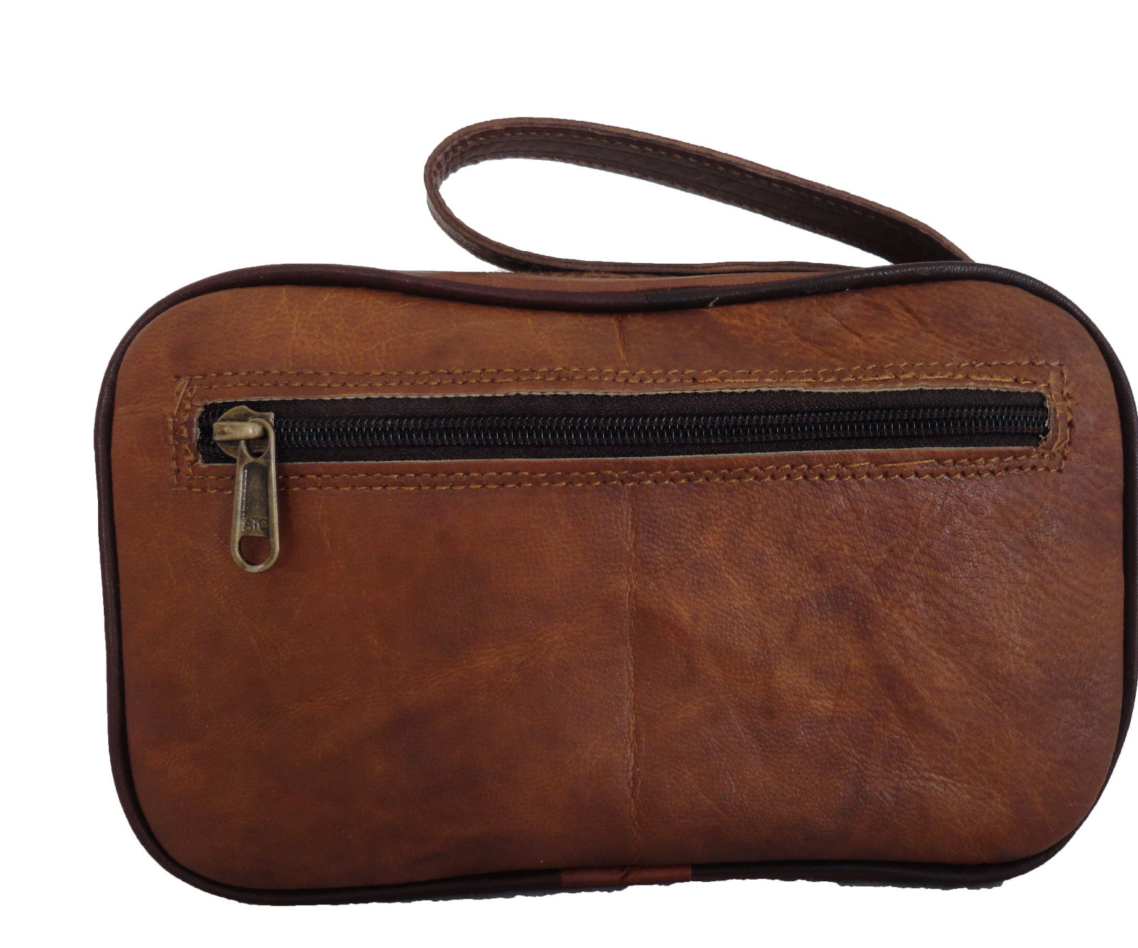 mens leather cosmetic bag