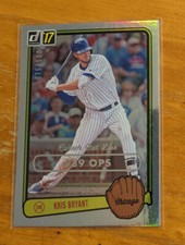 2017 Donruss '83 Retro Variations Stat Line Career #RV5 Kris Bryant/500 Cubs