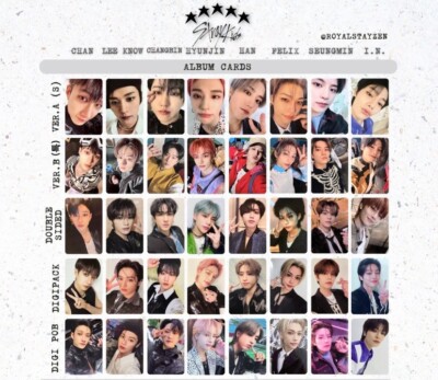 PhotocardsStray KdsSkzPCPhotocards De Stray Kds Lee Know Stray Kds