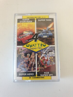 Sinclair ZX Spectrum 48K Spiel - QUATTRO SUPER HITS - Codemasters